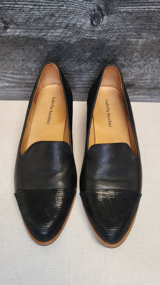 Isabella Anselmi Black Loafer (38)