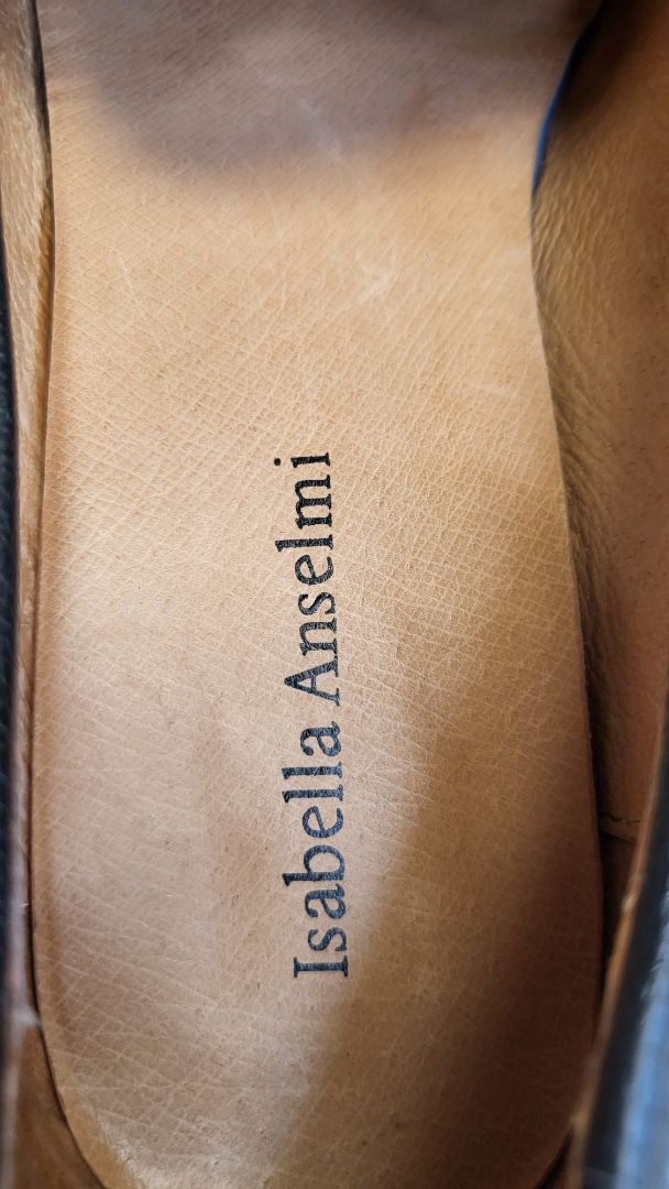 Isabella Anselmi Black Loafer (38)