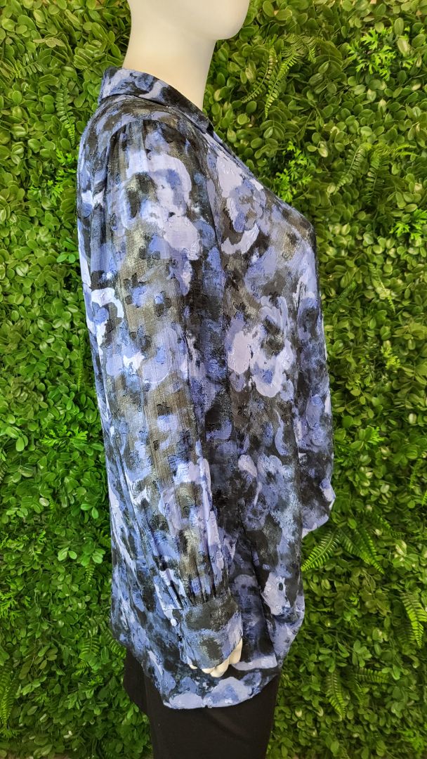 Studio Curve Water Print Twist Shirt (22)