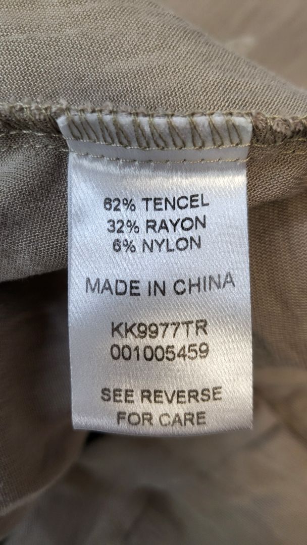 K+K Taupe Ankle Cropped Pant (22)