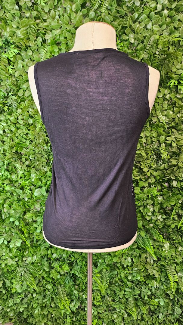 Michael Kors Midnight Blue Sequin Tank (10)