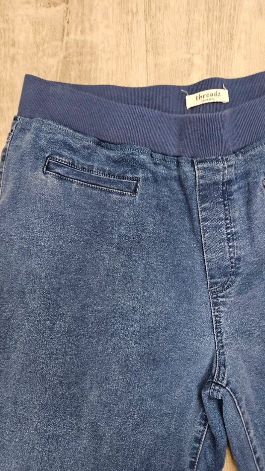 Threadz Denim Blue Wide Leg Jean (16)
