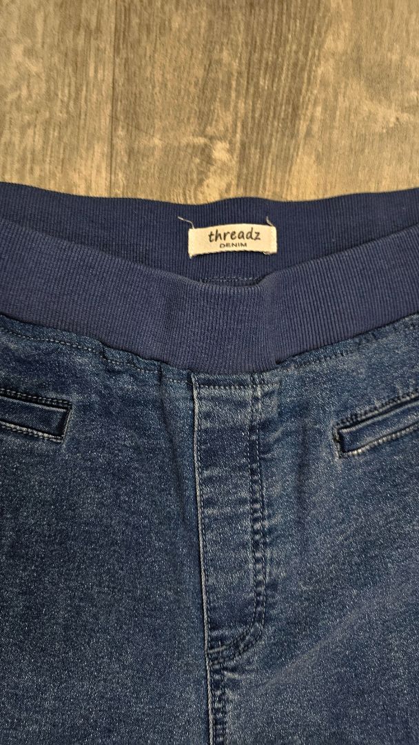 Threadz Denim Blue Wide Leg Jean (16)