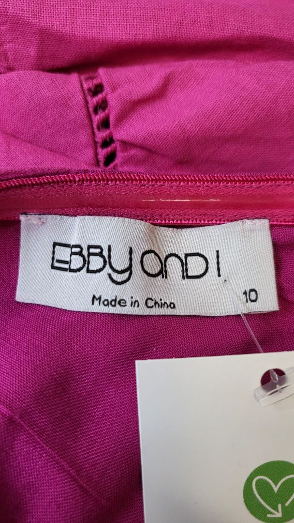 Ebby and I Fushia Off Shoulder Dress (10)