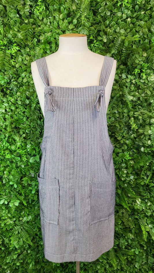 Leo + Be Stripe Pinafore Dress (10)