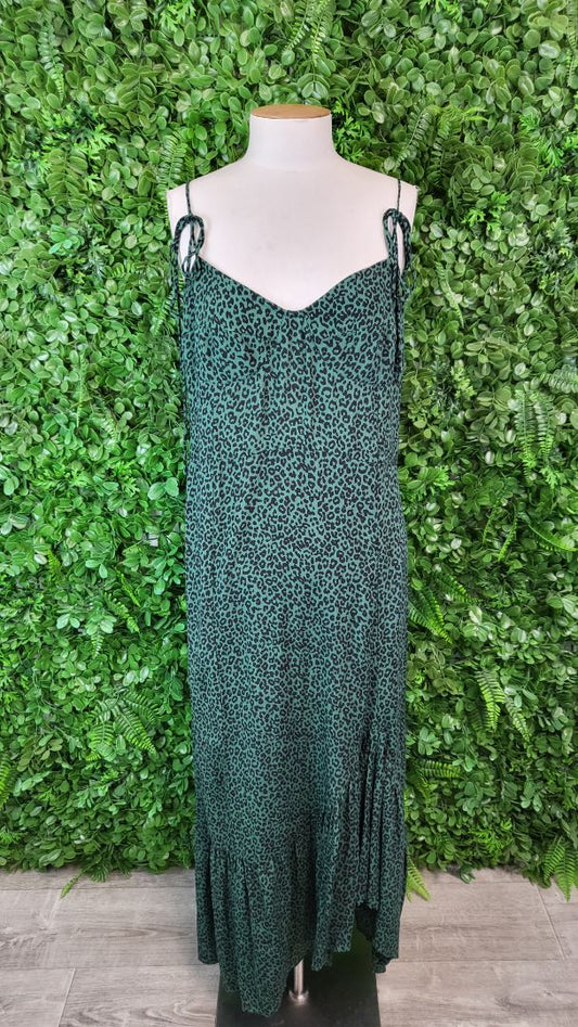 Rue Stiic Green Kady Dress BNWT (12-14)