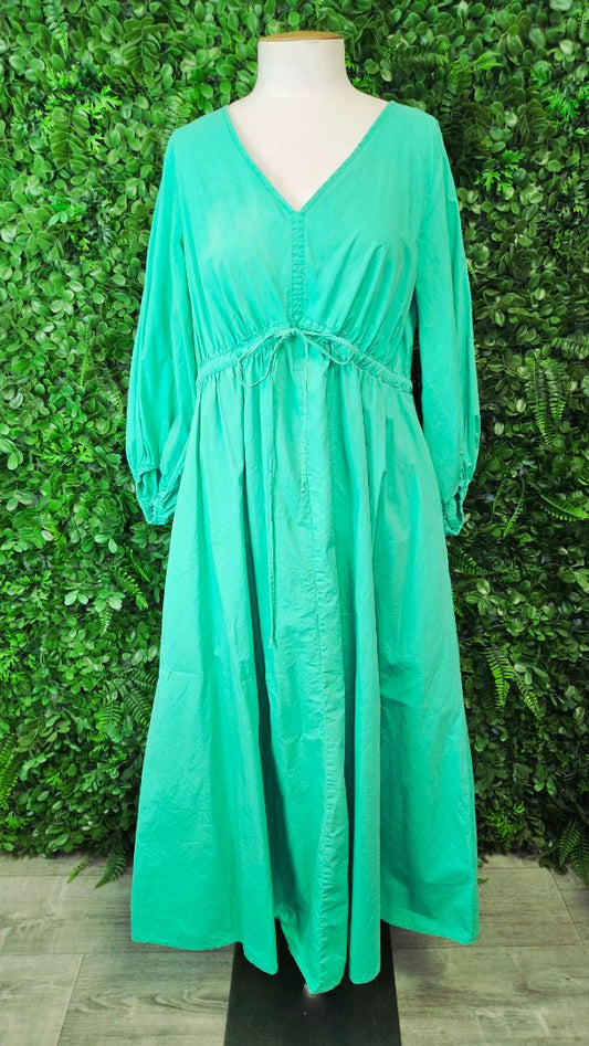 Brave+True Green Smock Dress (14)