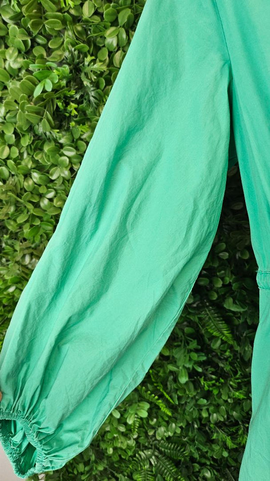 Brave+True Green Smock Dress (14)
