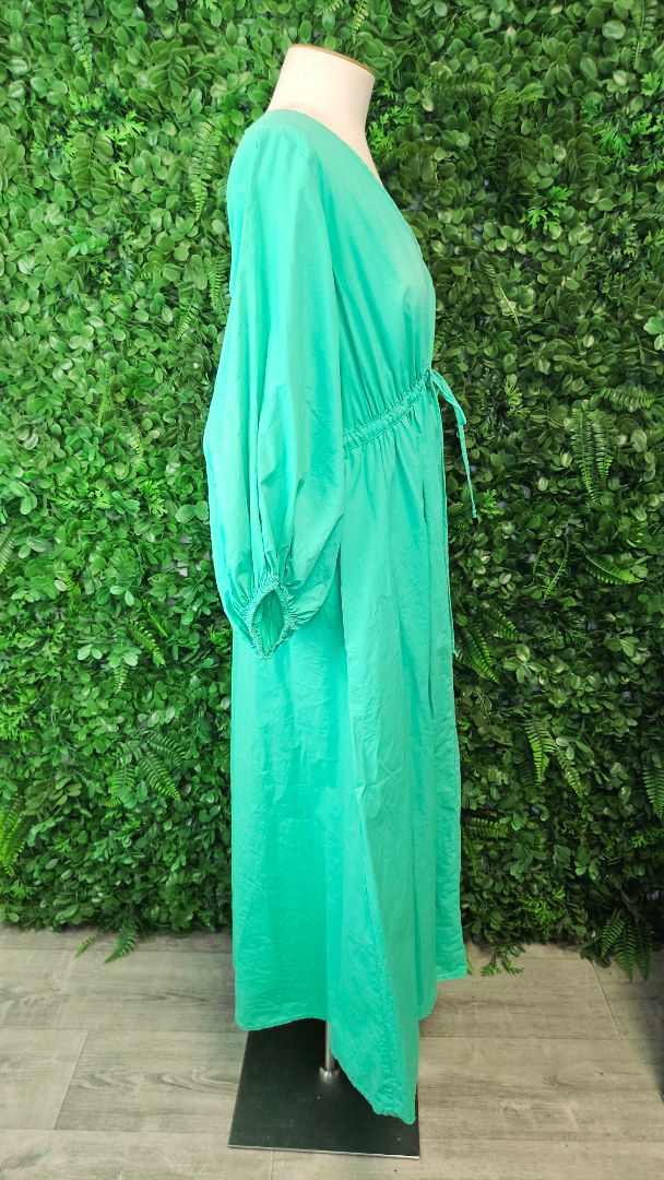 Brave+True Green Smock Dress (14)