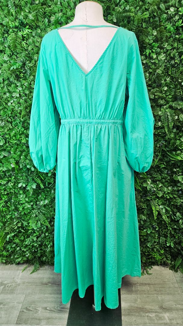 Brave+True Green Smock Dress (14)