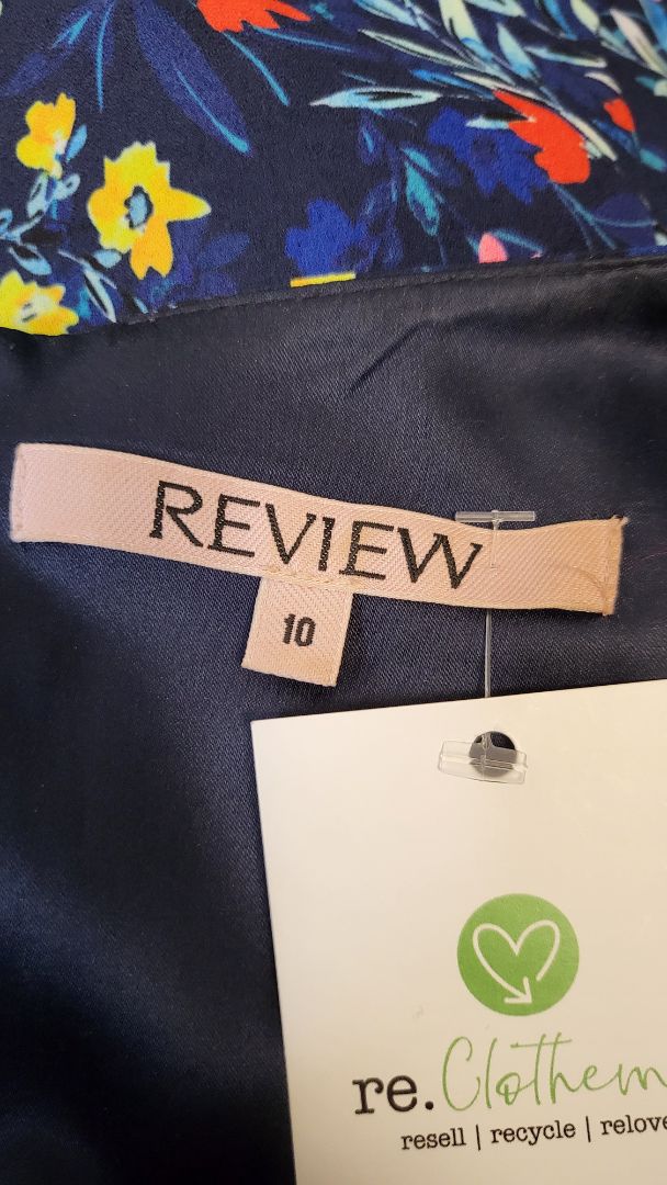Review Floral Frill Hem Dress (10)
