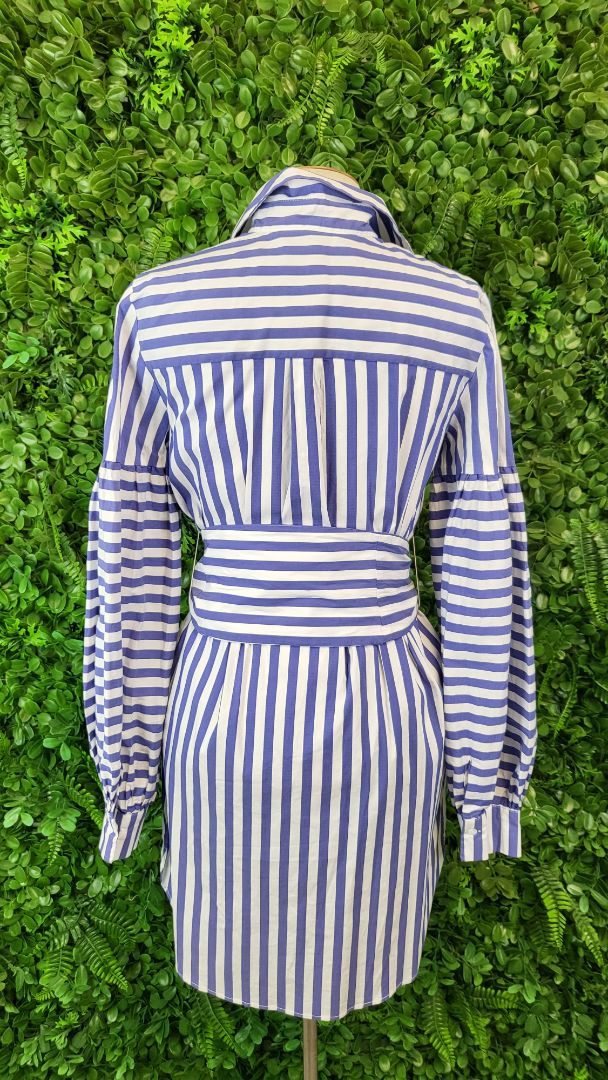 Zara Stripe Shirt Dress (8)