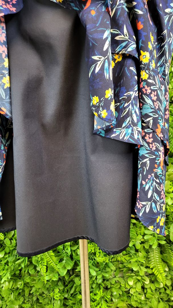 Review Floral Frill Hem Dress (10)