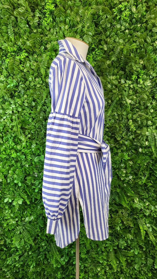 Zara Stripe Shirt Dress (8)