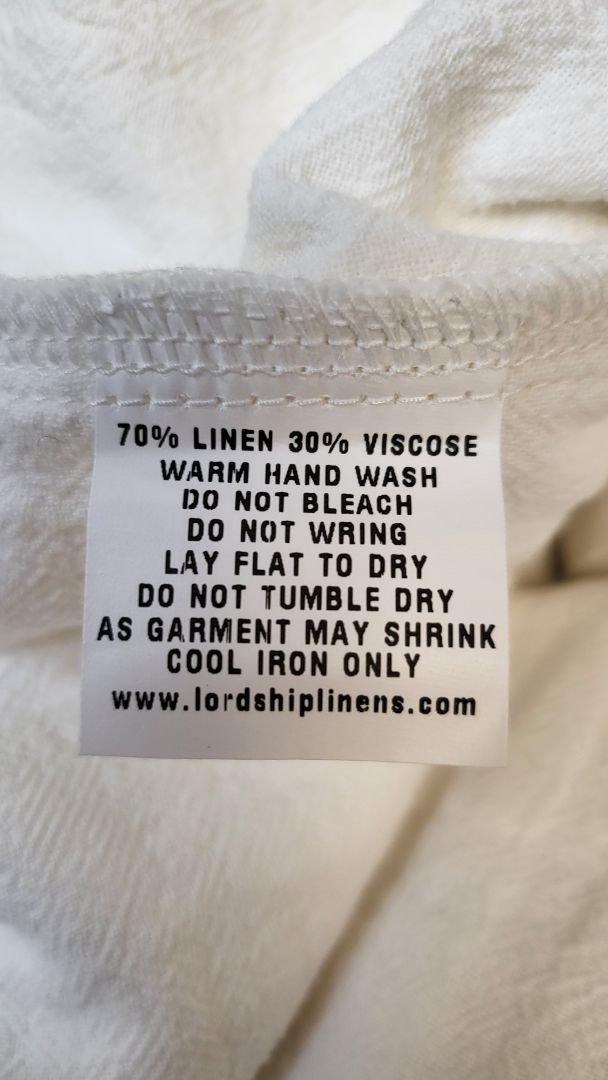 Lordship Linen Cream Shift Dress BNWT (16)