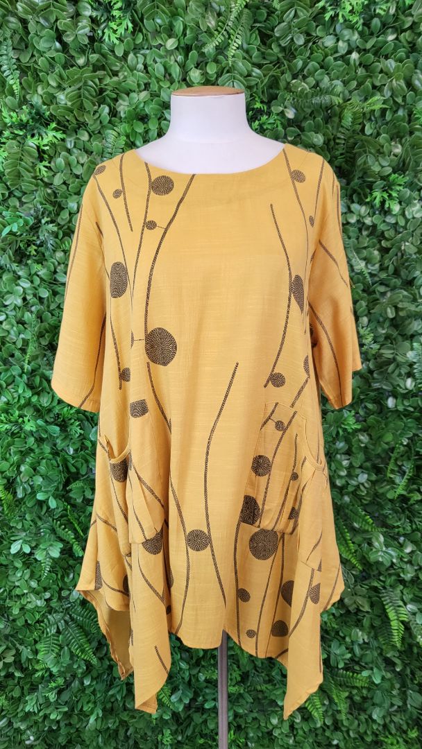 Lamoda Mustard Swing Top (10-12)