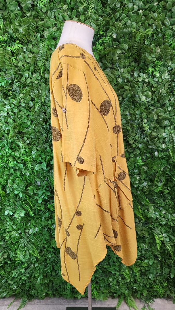 Lamoda Mustard Swing Top (10-12)