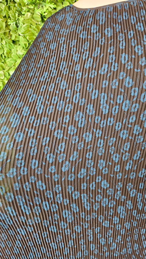 Jacqui E Print Pleat Dress BNWT (18)