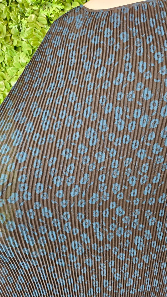 Jacqui E Print Pleat Dress BNWT (18)