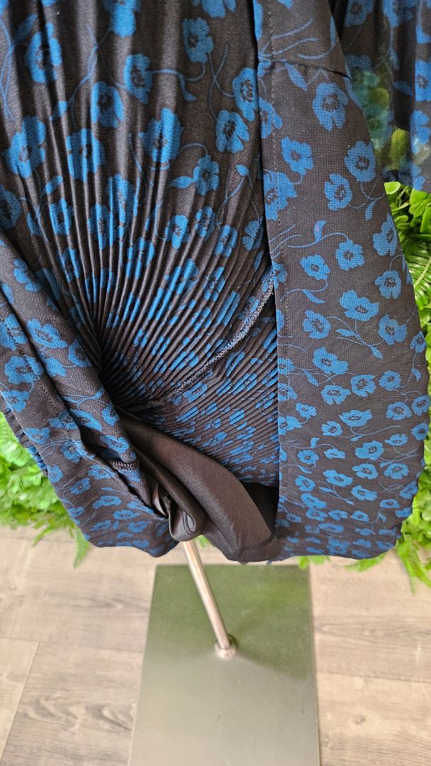 Jacqui E Print Pleat Dress BNWT (18)