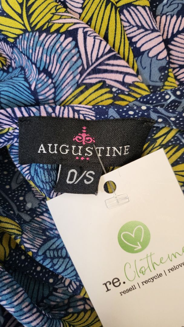 Augustine Print Oversized Top OSFM