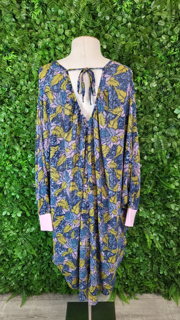 Augustine Print Oversized Top OSFM