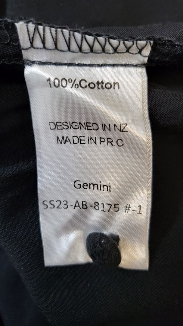 Among The Brave Black Broderie Dress (8-10)