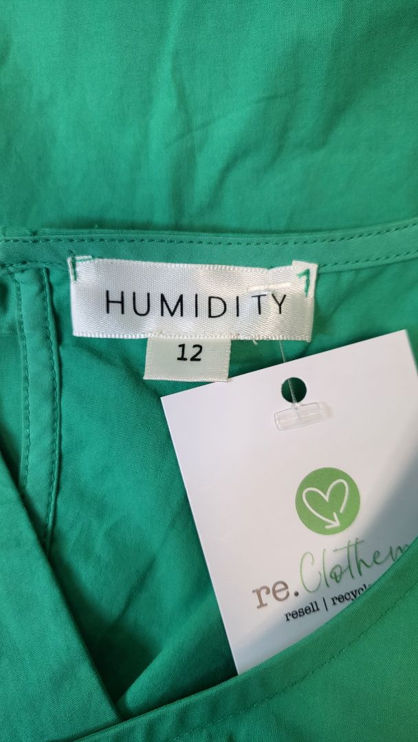 Humidity Green Sleeveless  Dress (12)