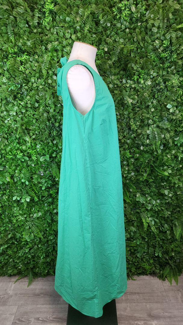 Humidity Green Sleeveless  Dress (12)