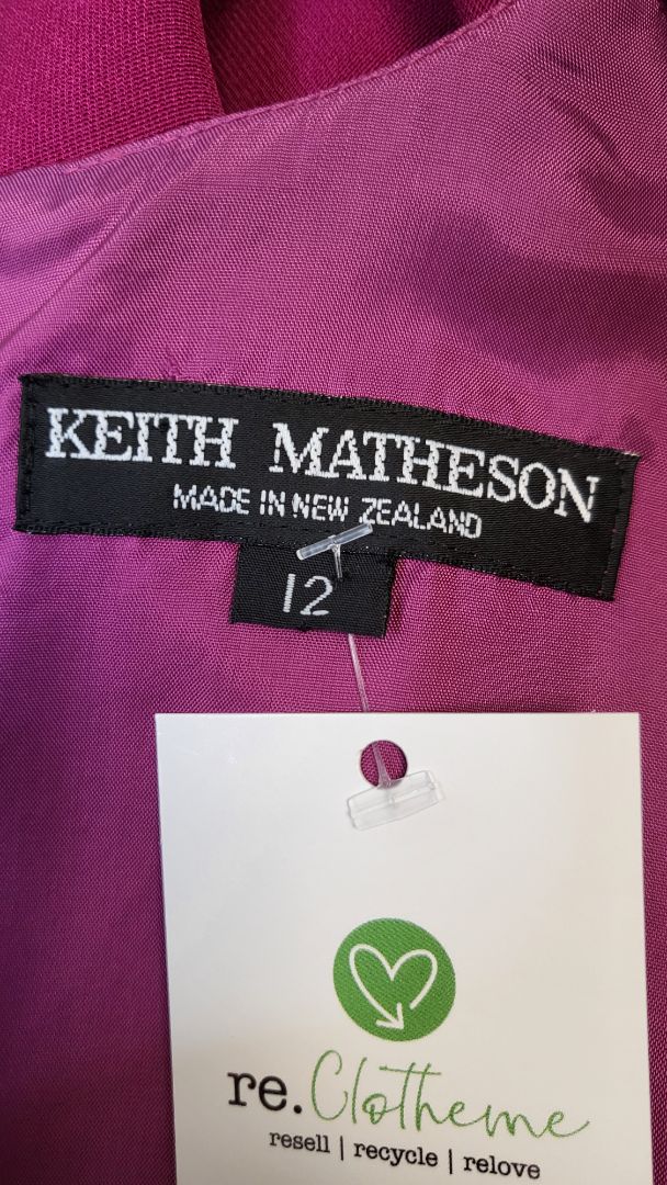 Keith Mathieson Pink Fitted Dress (12)