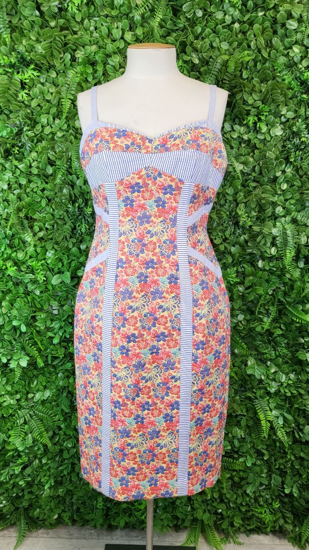 Bcbgmaxazria Floral Bodycon Dress (8)