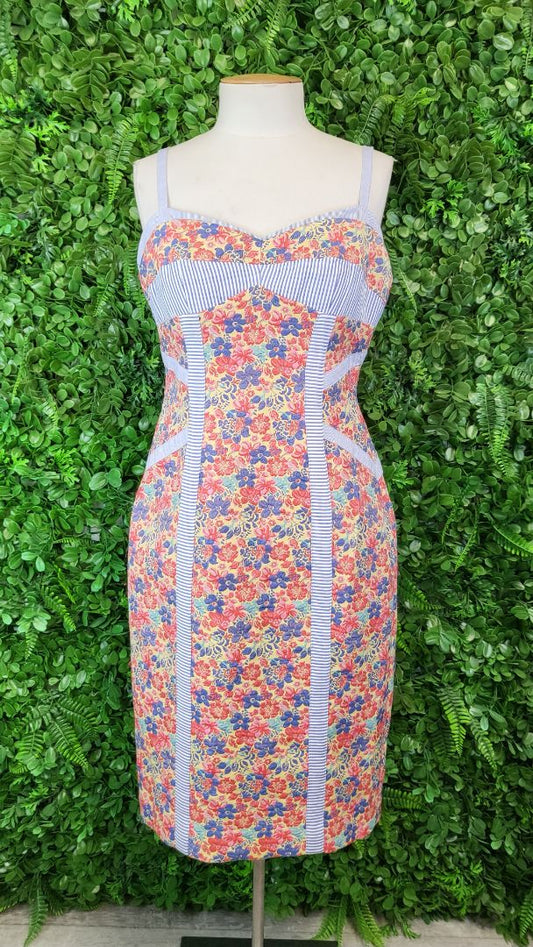 Bcbgmaxazria Floral Bodycon Dress (8)