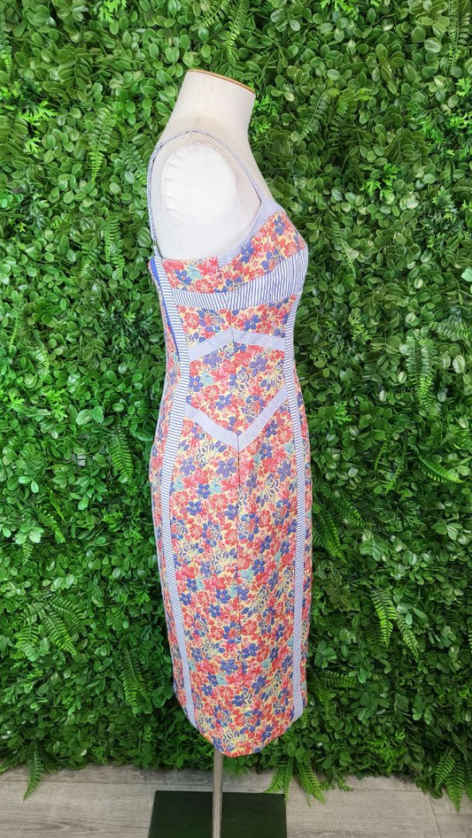 Bcbgmaxazria Floral Bodycon Dress (8)