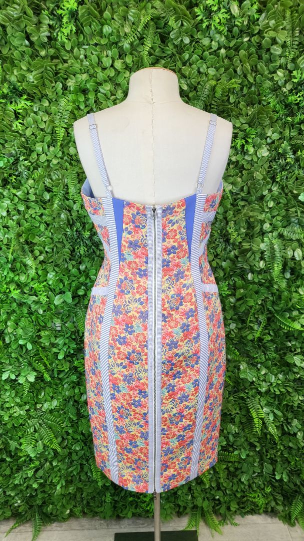 Bcbgmaxazria Floral Bodycon Dress (8)