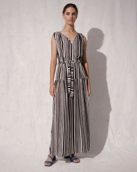 Kate Sylvester Stripe Summer Dress (8-10)