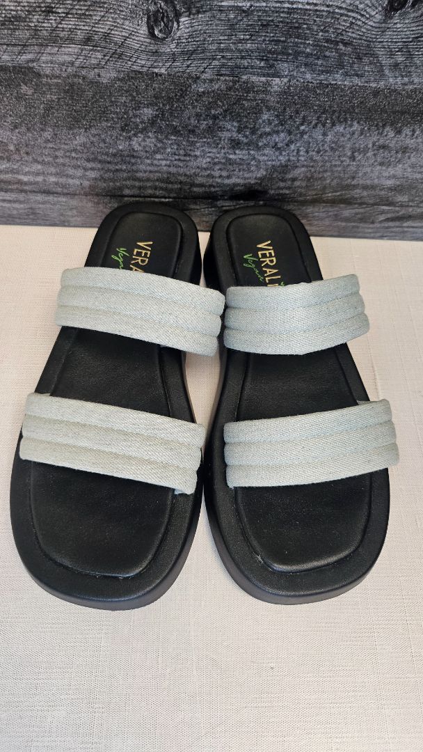 Verali Denim Flatform Slide (41)