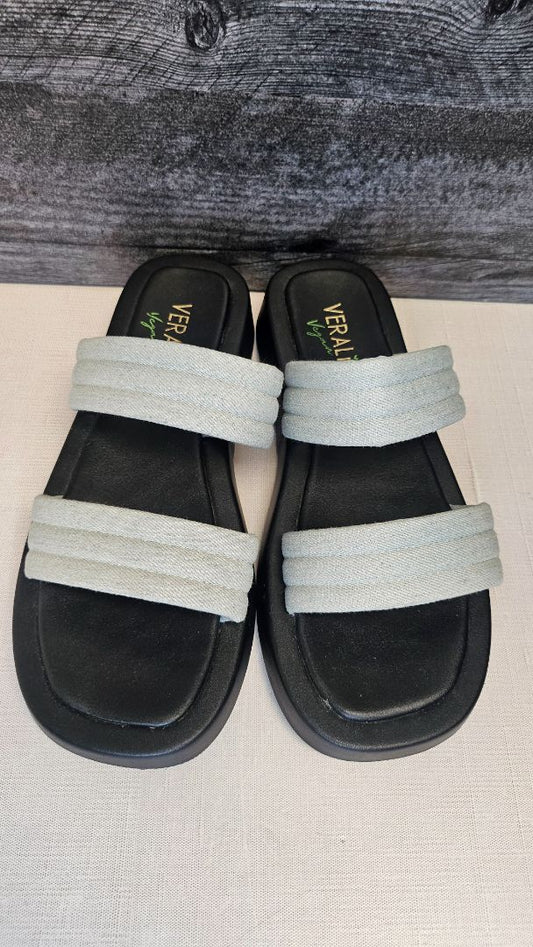 Verali Denim Flatform Slide (41)