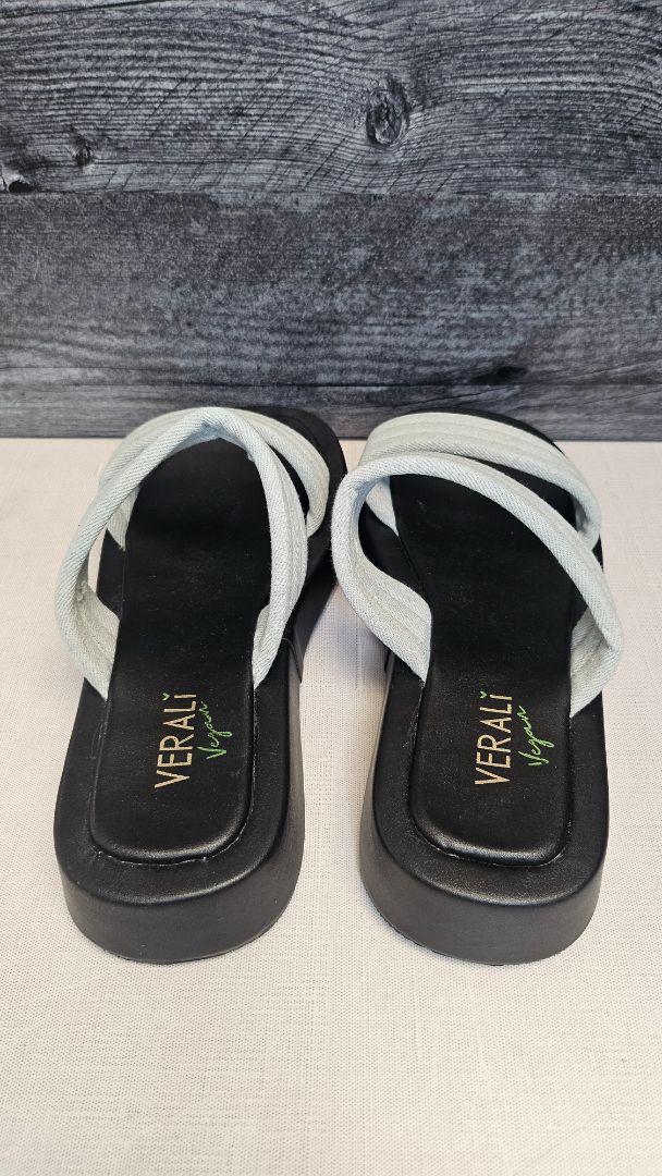 Verali Denim Flatform Slide (41)