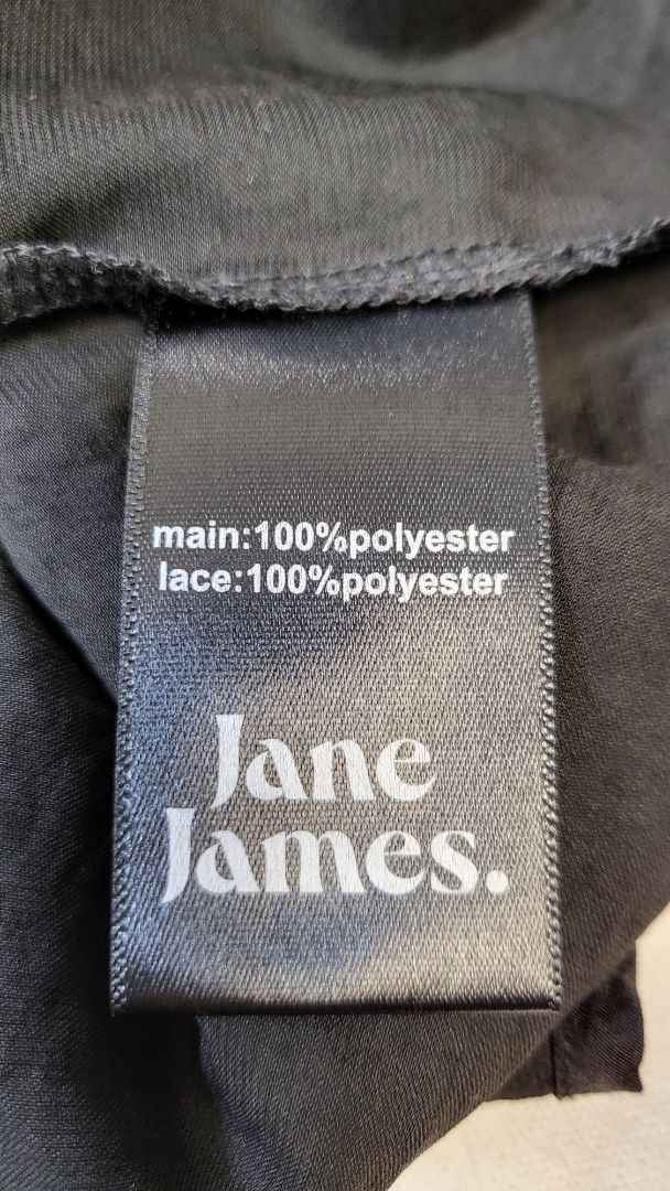 Jane Janes Black Lace Yoke Top (12)
