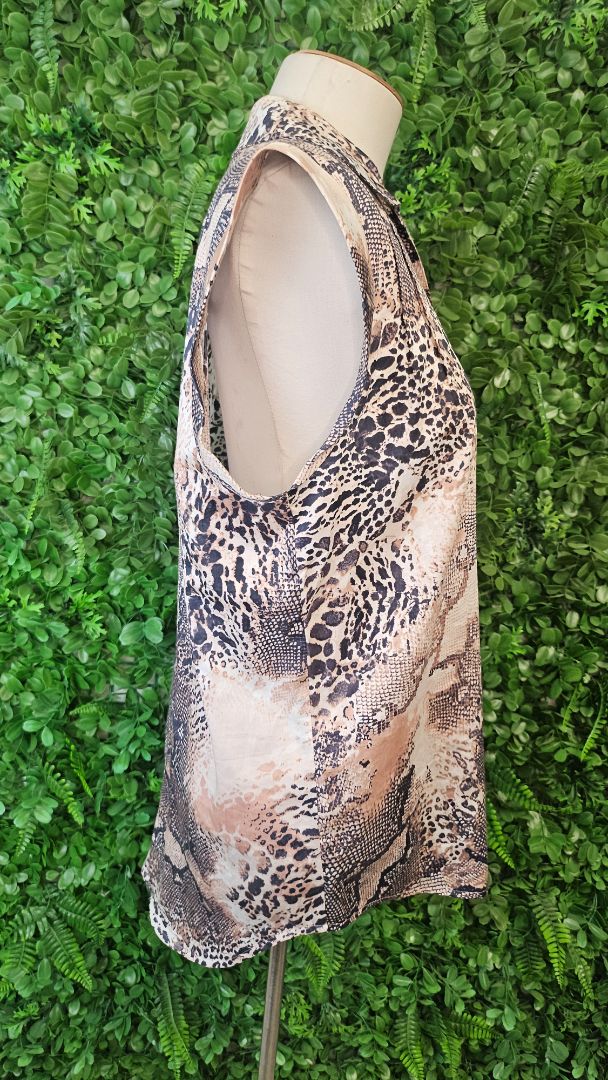 Vassalli  Reptile Print Top (14)