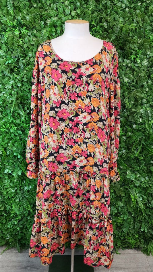Augustine Multi Floral Dress (14)