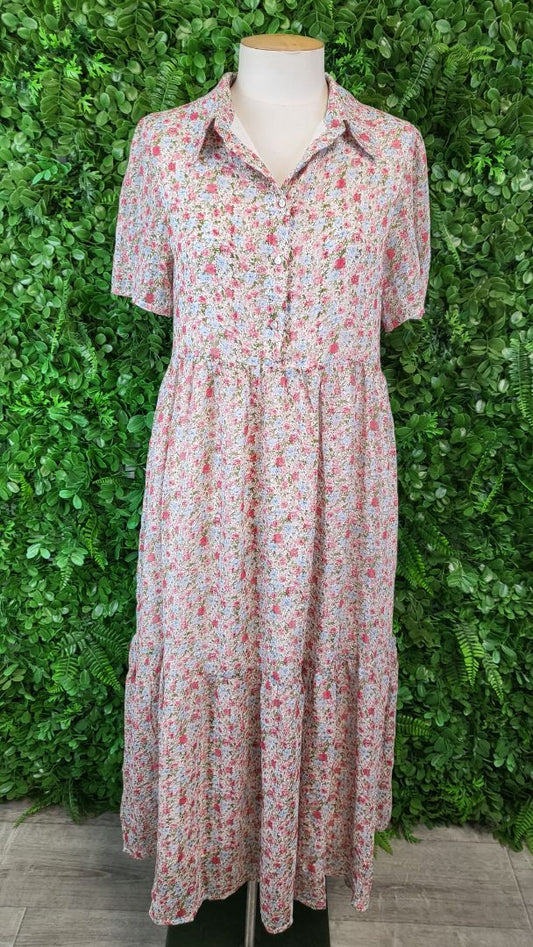 Ketz-ke Floral Boston Dress (8))