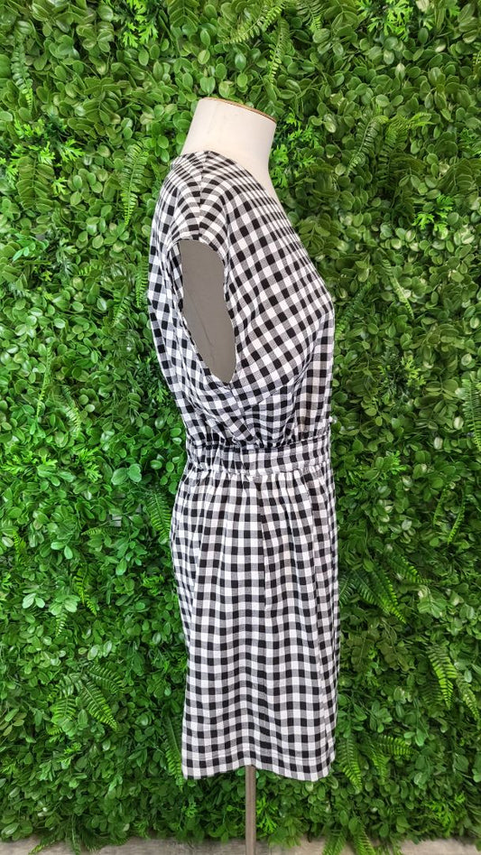Addison B/W Gingham Playsuit (8)