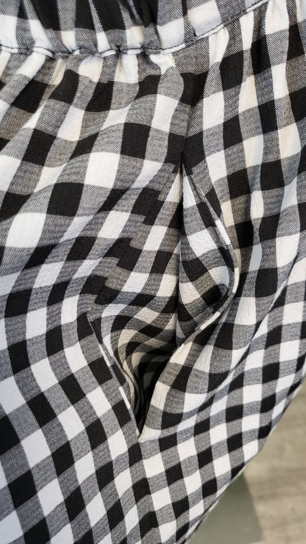 Addison B/W Gingham Playsuit (8)