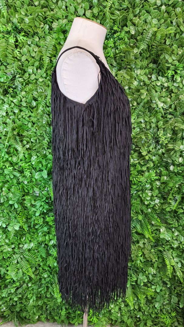 Liam from Ruby Black Fringe Dress (10-12)