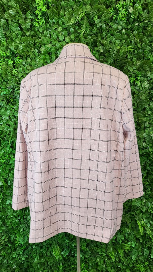 Siren Pink Check Blazer (16)