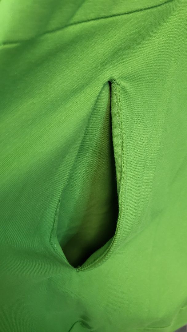 Tirelli Green Diagonal Seam Dress BNWT (14)