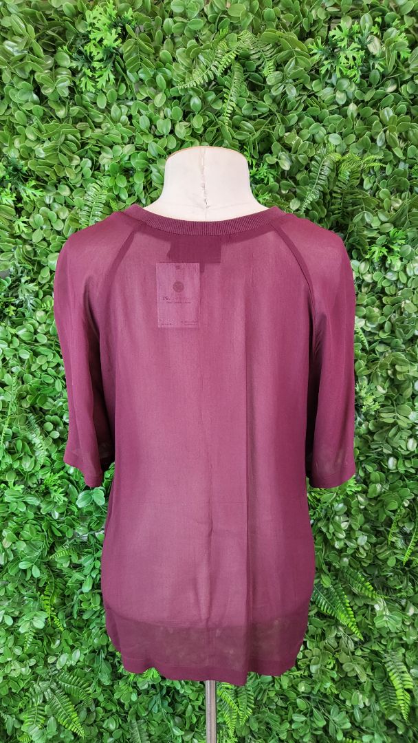 Curate Burgundy Picture Perfect Top (10)