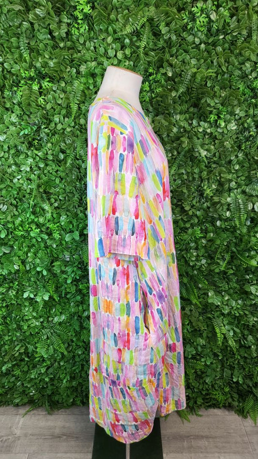Jellicoe Multi Linen Blend Dress (16)
