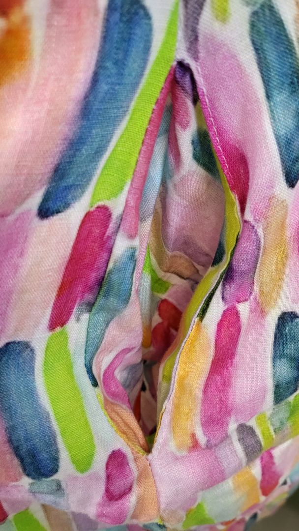 Jellicoe Multi Linen Blend Dress (16)